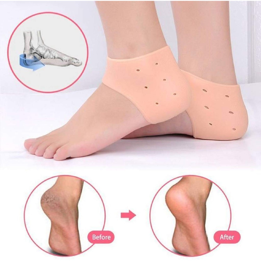 Miếng silicon bảo vệ chống nẻ gót chân