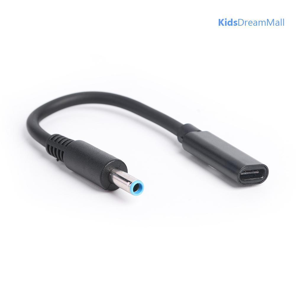 Đầu chuyển đổi cổng Usb Type C sang 4.5x3.0mm dành cho laptop HP