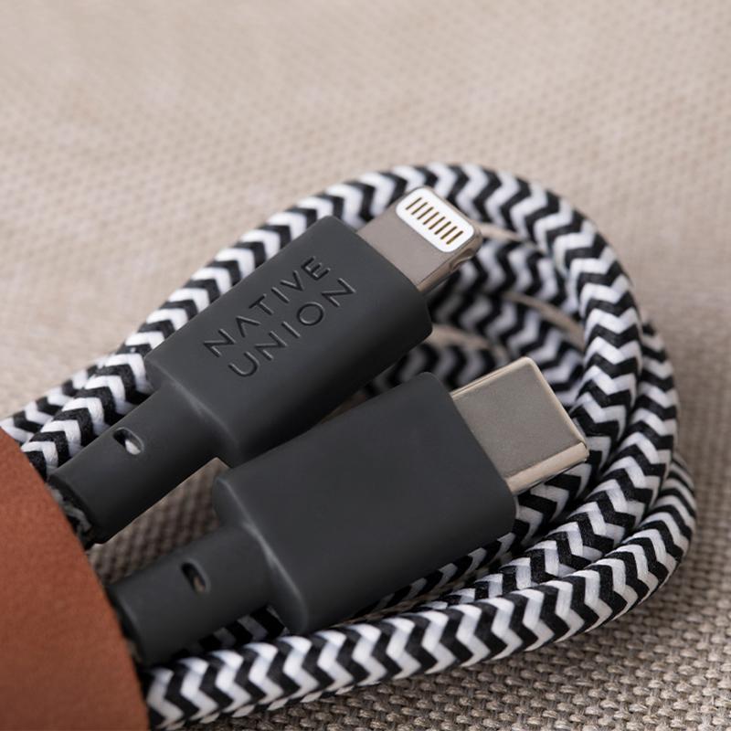 Dây Cáp Native Union BELT CABLE (USB-C to Lightning) (1.2M) - Hàng chính hãng