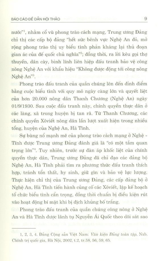 90 Năm Xô Viết Nghệ – Tĩnh Sức Mạnh Quần Chúng Làm Nên Lịch Sử (1930 – 2020)