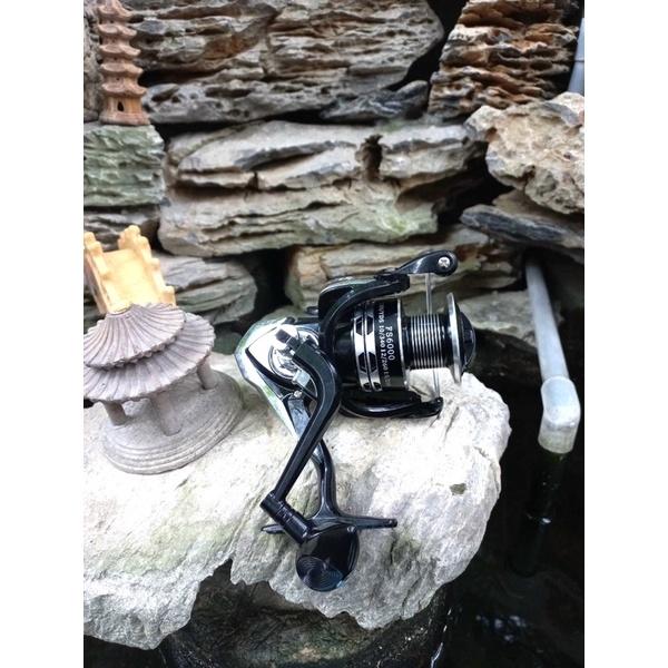 máy câu cá FS 7000 kim loại hàng loại 1 máy quay êm mượt y hình