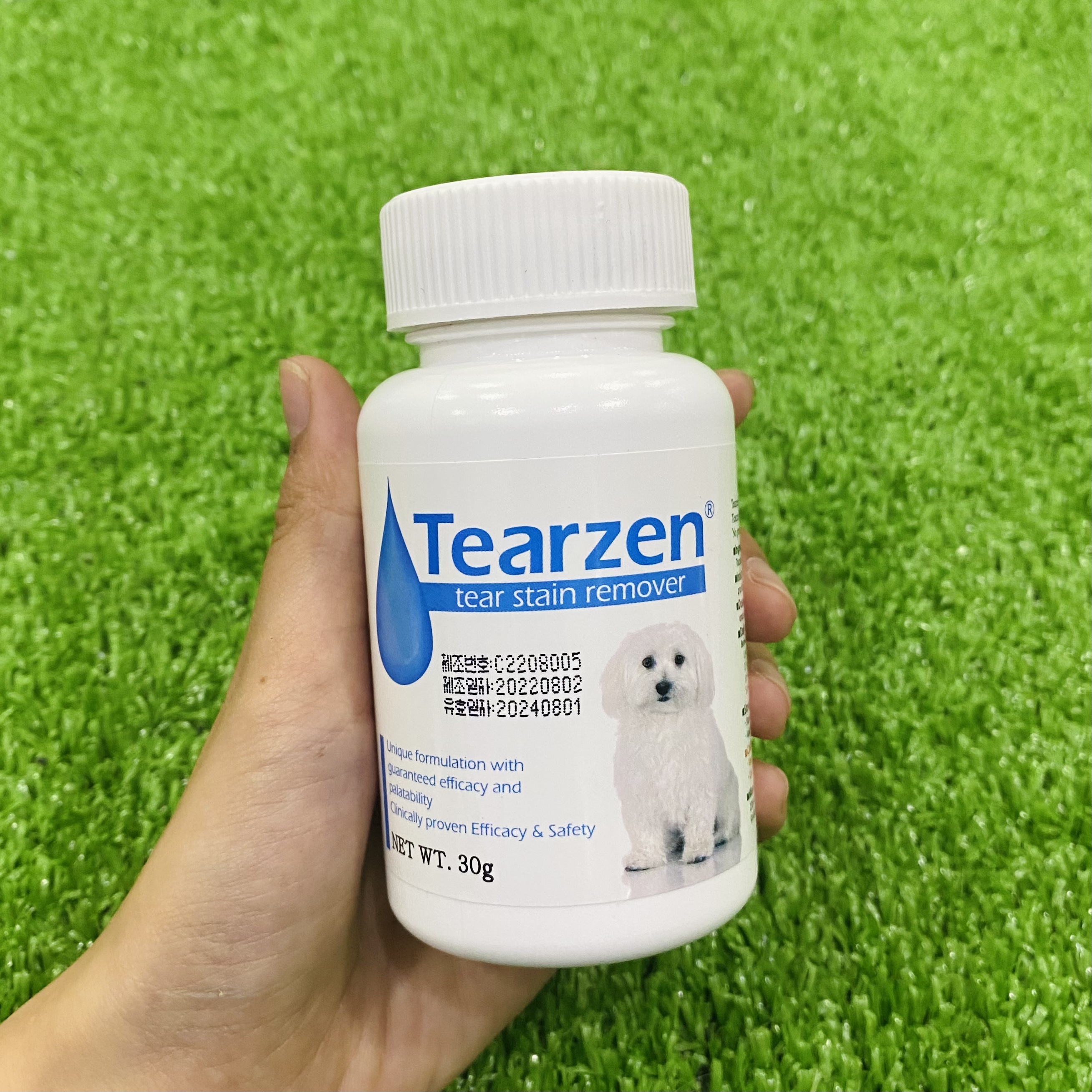 Tearzen - thuốc đặc tr.ị chảy nước mắt cho thú cưng