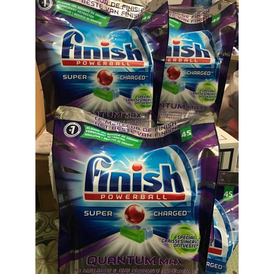 Viên rửa bát mới Finish Quamtum siêu cao cấp 60 viên