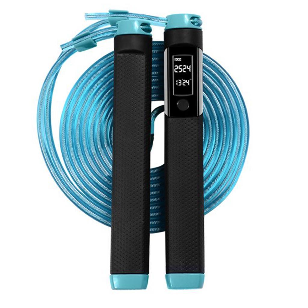 Jump Rope with Counter Adjustable Length Skipping Rope