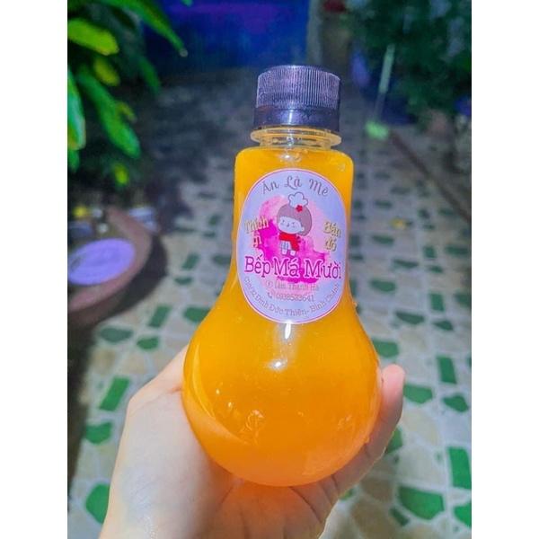 COMBO 50C Chai Nhựa Bóng Đèn đựng trà sữa 330ml