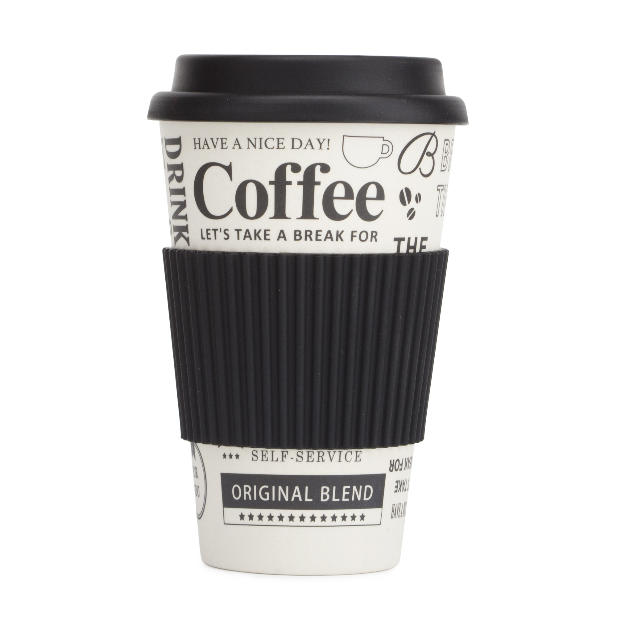 Ly nhựa cao cấp có nắp Coffee Break Trắng Đen 425ml - Thiết kế hiện đại, có nắp tiện dụng - Chất liệu cao cấp, thân thiện với môi trường - Phù hợp cho học sinh, sinh viên, nhân viên văn phòng, quà tặng, gia đình