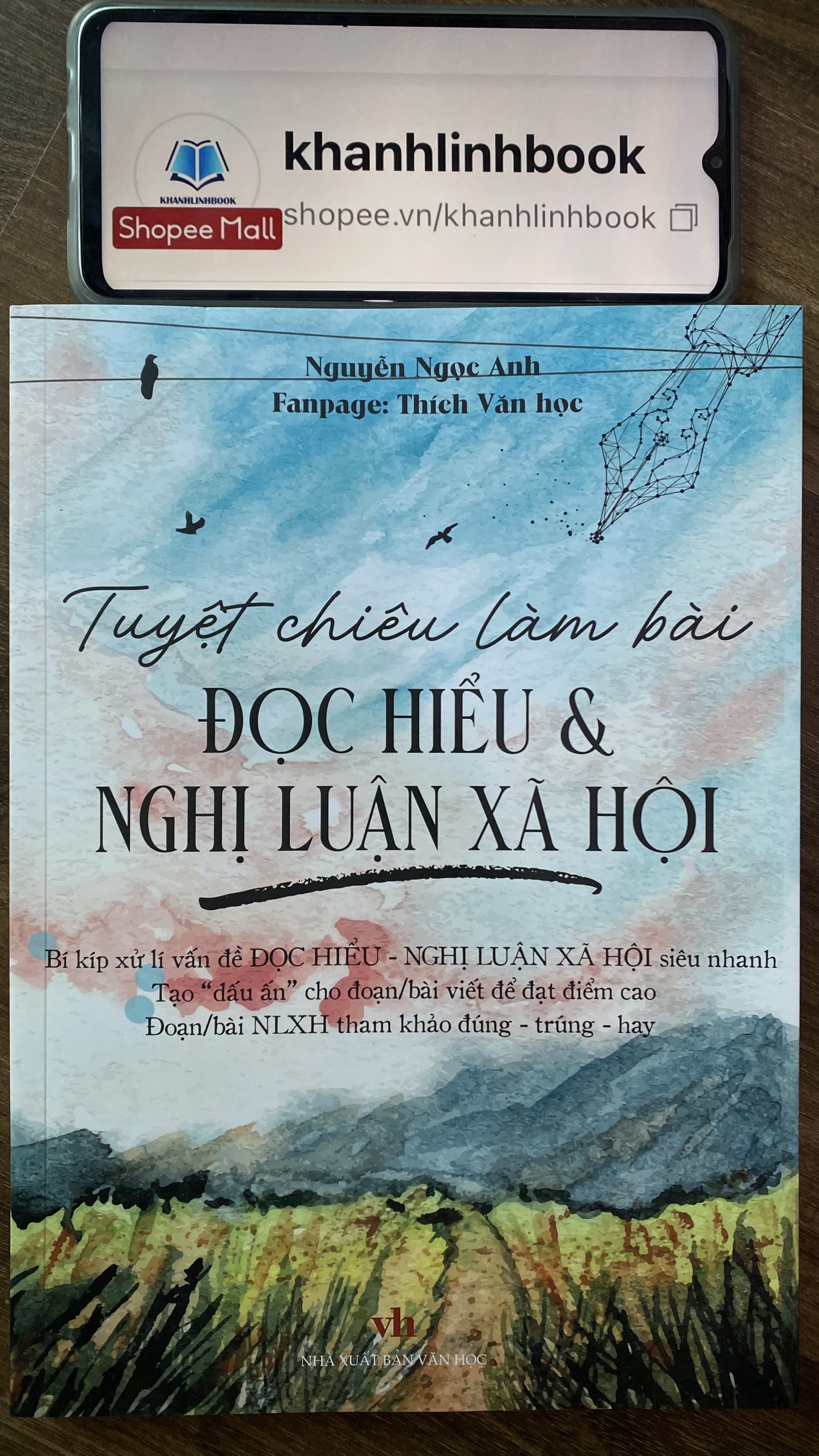 Sách - Tuyệt chiêu làm bài Đọc Hiểu &amp; Nghị Luận Xã Hội ( Cô ngọc anh )