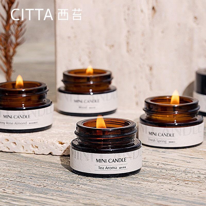 Nến thơm cao cấp Citta Mini Candles (16 mùi lựa chọn)