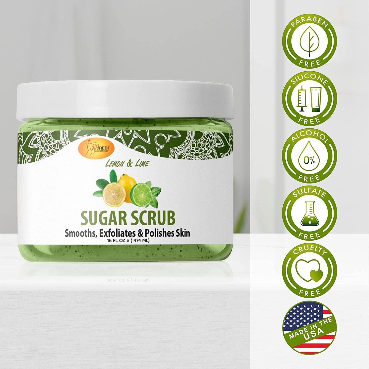 Đường tẩy tế bào chết Sugar Scrub mùi Chanh Leo 474 ml