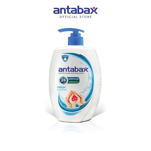 Nước Rửa Tay Bảo Vệ Da Kháng Khuẩn Antabax Fresh Sảng Khoái 250ml