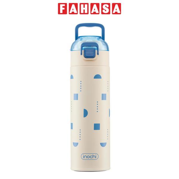 Bình Giữ Nhiệt Fuji Stead 500 ml - Inochi HNK.BFST.0500 - Màu Trắng, Xanh Dương