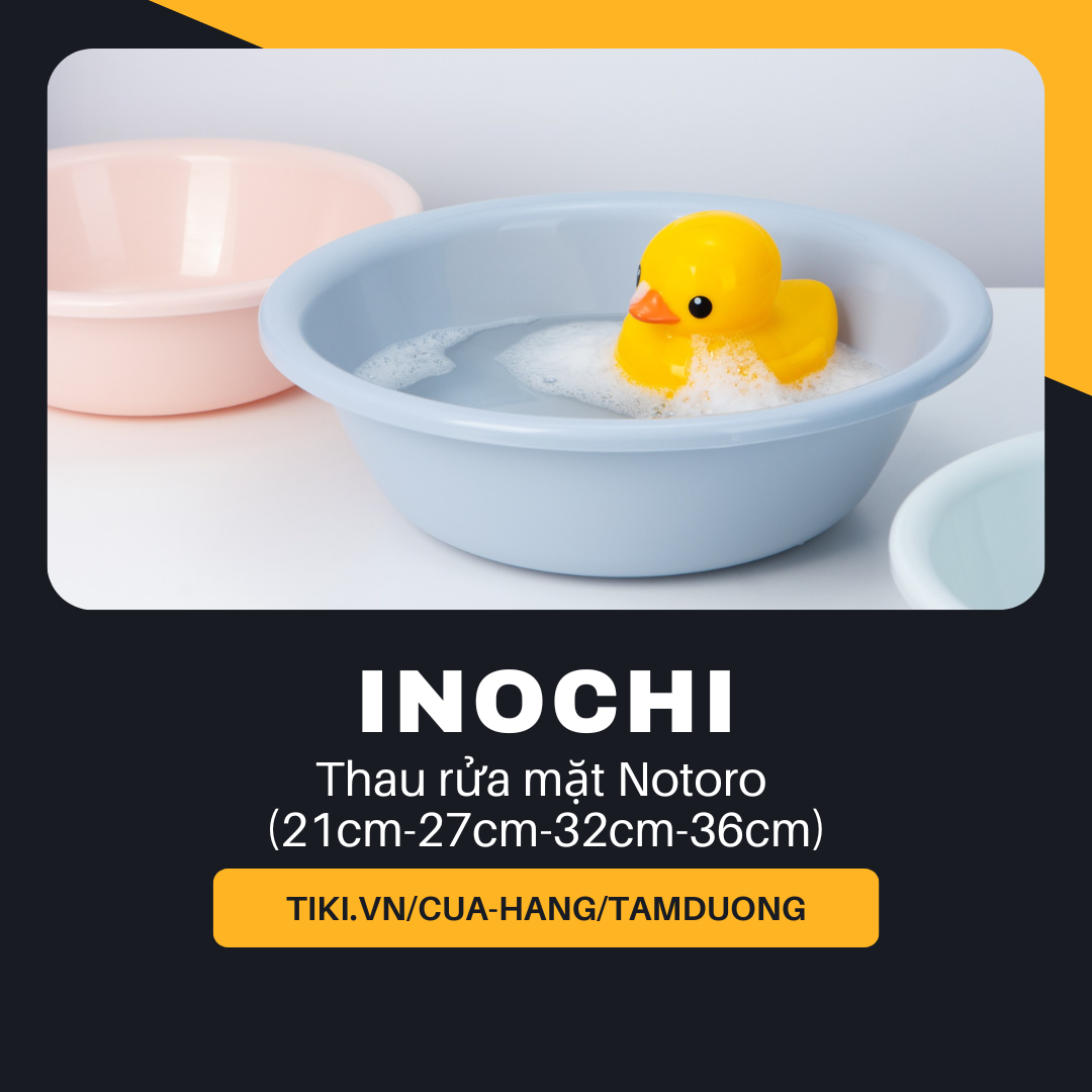 Thau rửa mặt Inochi Notoro