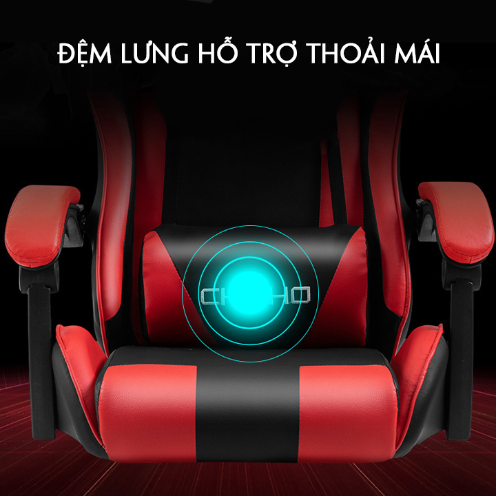 Ghế Gaming KLV bản cao cấp, chơi game ngồi học cực kỳ thoải mái