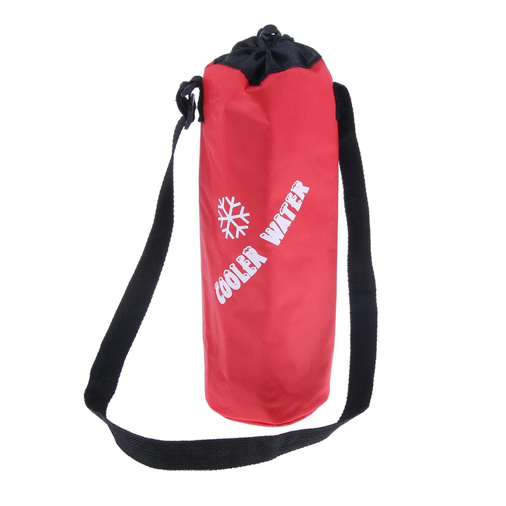 2pcs Protable Insulated Water Drink Bottle Cooler Carrier Cover Sleeve Tote Bag Pouch Holder for Women Men Biker Travel Cycling Climbing Sports