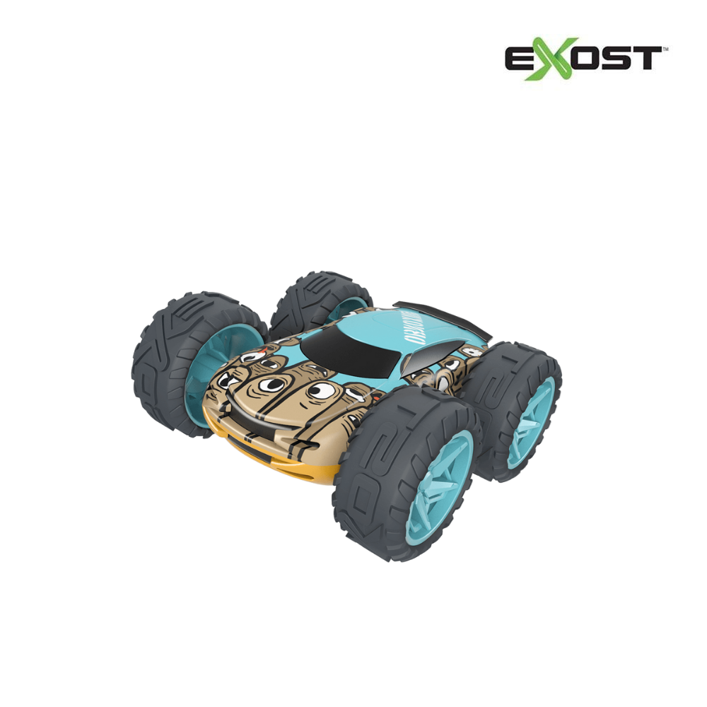 TiNiStore-Bộ đồ chơi 2 xe trớn nhào lộn kèm phụ kiện Jump Flip 1 Exost 20625001