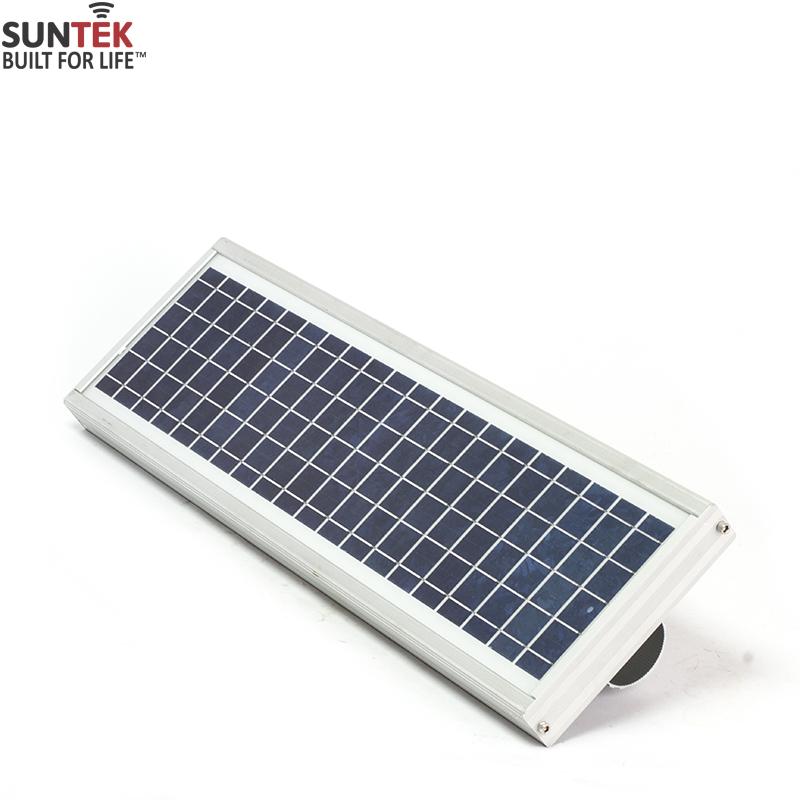 Đèn Đường Năng Lượng Mặt Trời Liền Thể SUNTEK LED Solar Street Light JD-19100 100W - Hàng Chính Hãng