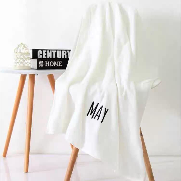 Khăn tắm ngày tháng cao cấp, khăn tắm to mềm mịn