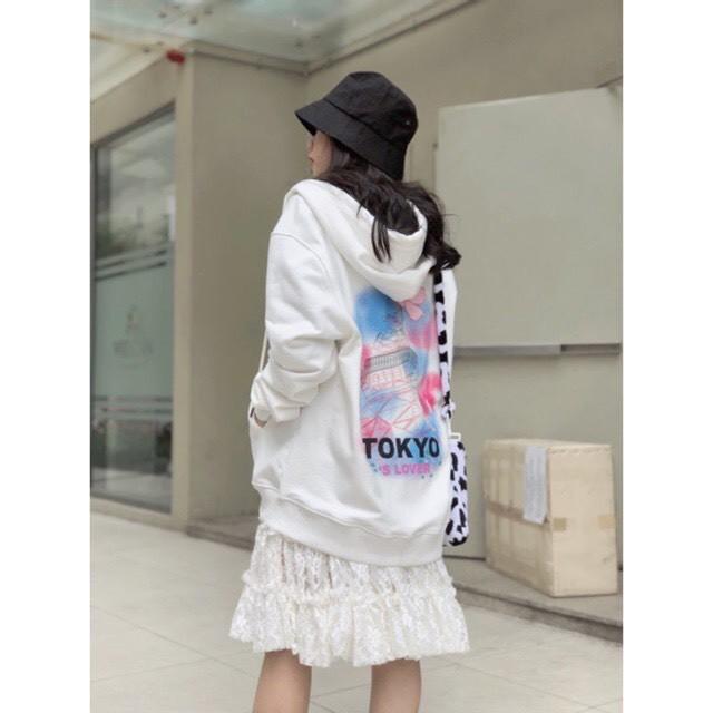ÁO KHOÁC NAM NỮ TOKYO IS LOVE 3D ĐÁNG YÊU TP