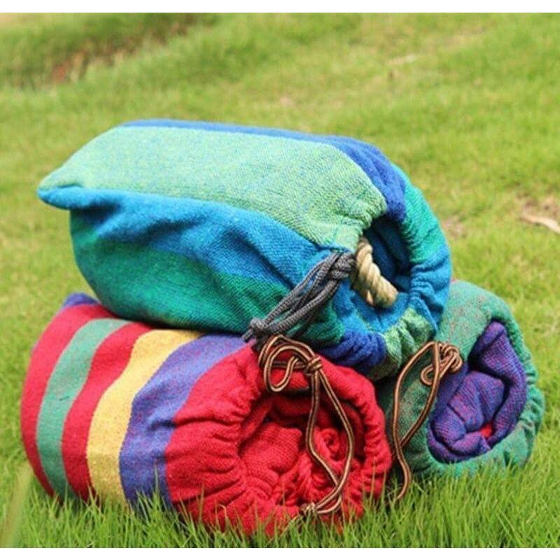 Võng Xếp Gọn Nhiều Màu Tiện Dụng Khi Đi Du Lịch Cắm Trại