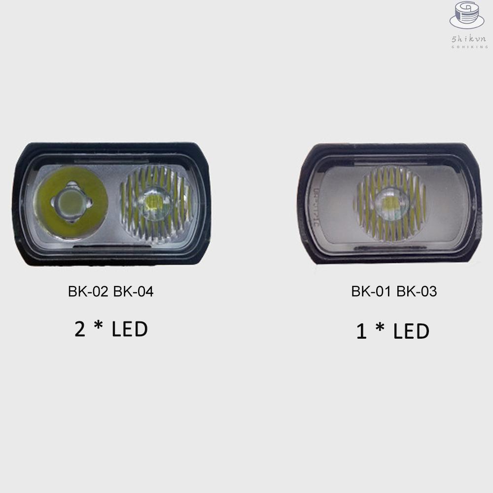 Đèn pha LED sạc USB chống thấm nước cho xe đạp