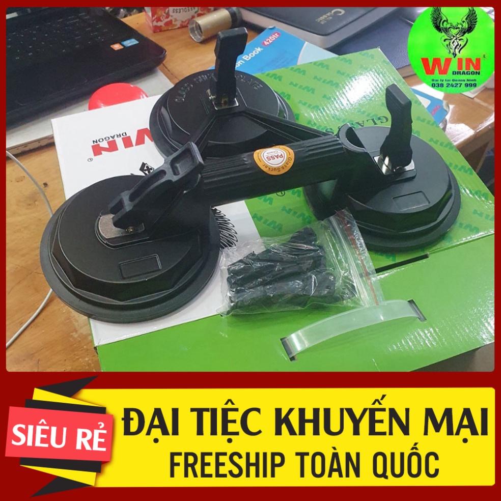 FreeShip Hít kính 3 chạc loại 165kg và 210kg,dụng cụ nâng kính 2022