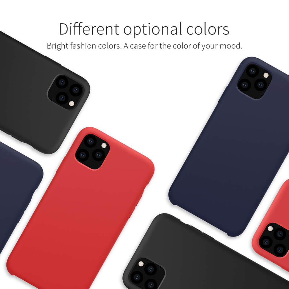 Ốp lưng chống sốc silicon cho iPhone 11 Pro Max mỏng 1mm hiệu Nillkin Flex Pure Cover Case - hàng nhập khẩu
