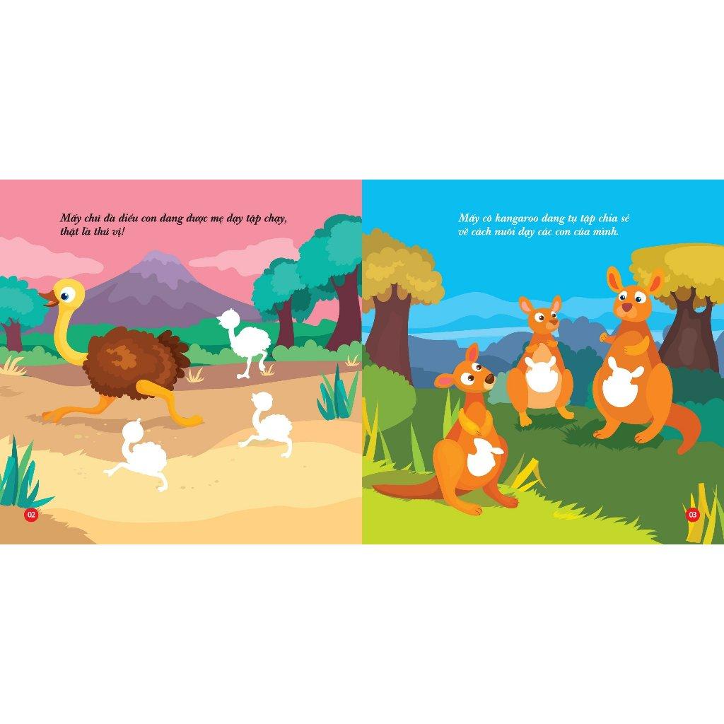 Sách - Bóc dán hình Động vật đáng yêu - Animal Stickers Tập 2 (VT) mk