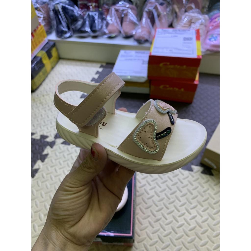 Dép quai hậu sandal cho bé gái 1 - 6 tuổi da mềm xinh xắn phong cách Hàn Quốc SG44