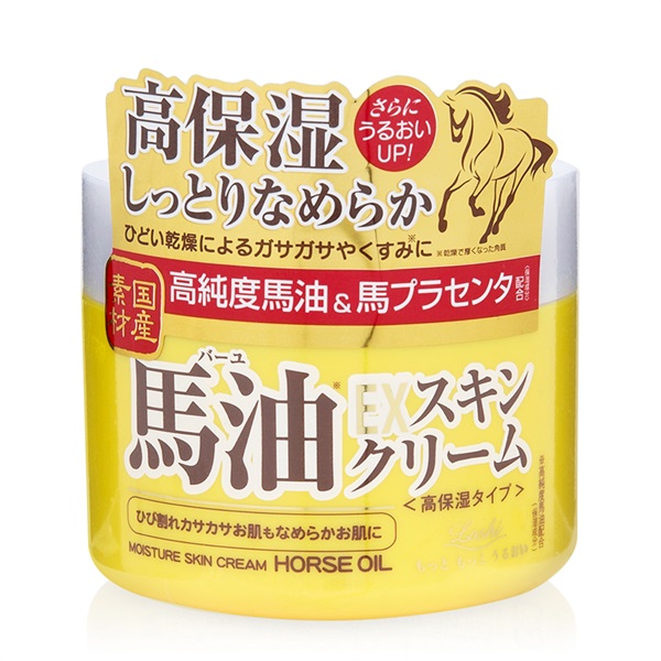 Kem dưỡng da chiết xuất từ mỡ ngựa và nhau thai ngựa - Moisture Skin Ex  Horse Oil Cream