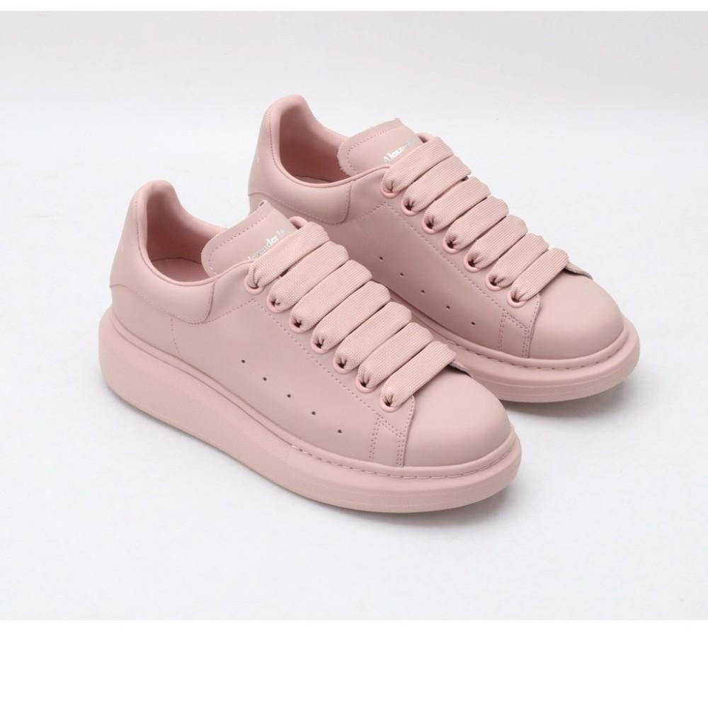 Giày Sneakers Nữ, Giày Thể Thao Nữ Giày Thể Thao McQueen Cao 3Cm Full Hồng Hottrend Cá Tính Năng Động Cho Nữ Đi