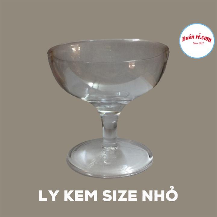 Ly, cốc đựng kem Việt Nhật 2 size nhựa trong cap cấp – Buôn rẻ 01401