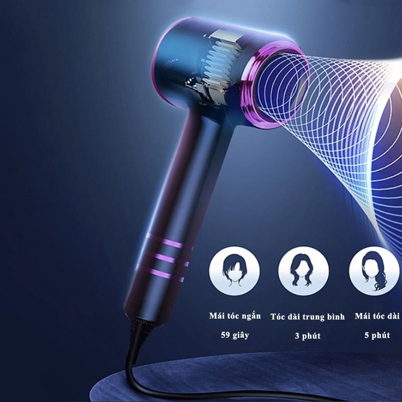 UPUPIN Máy sấy tóc mini tạo kiểu 2 chiều nóng lạnh công suất cao chính hãng lớn ion âm hai chiều sấy khô nhanh chăm - Hàng Chính Hãng