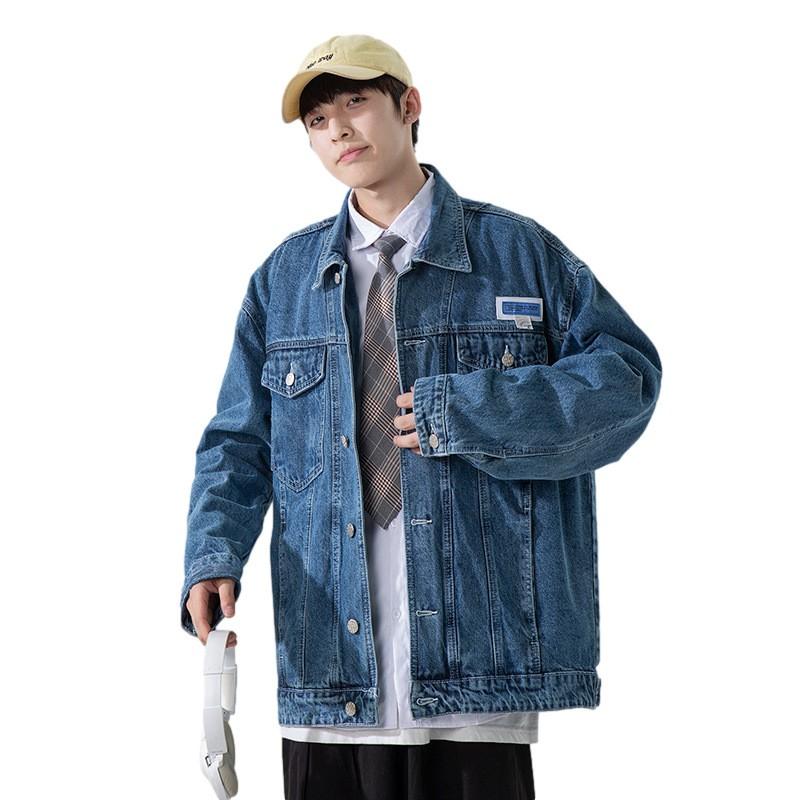 Áo khoác bò jeans nam phong cách ullzang