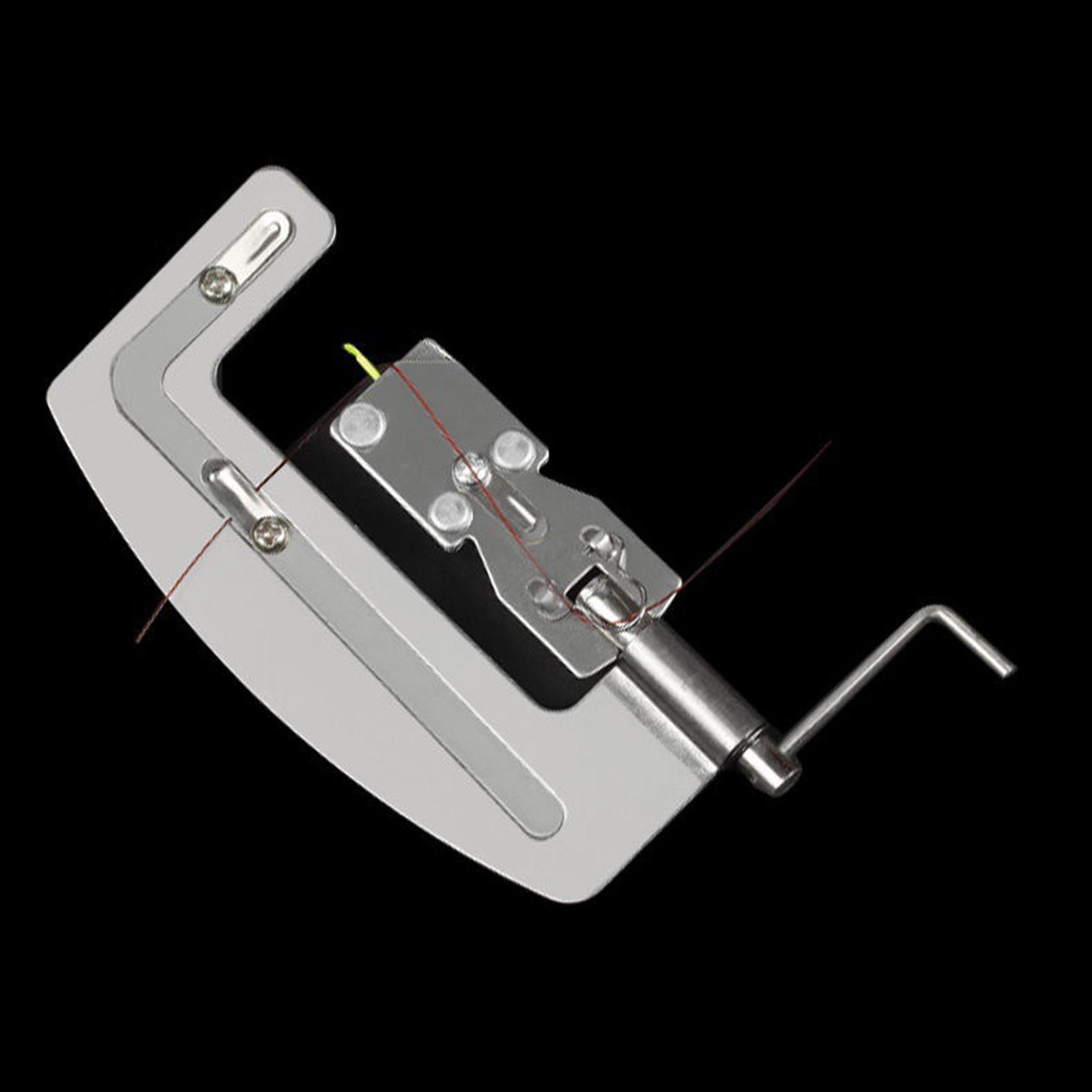 Fishing Hook Knot Tier Machine Stainless Steel Durable Practical Fishing Wire Tying Tool Fishing Hook Line Tying for Carp Fishing Supplies