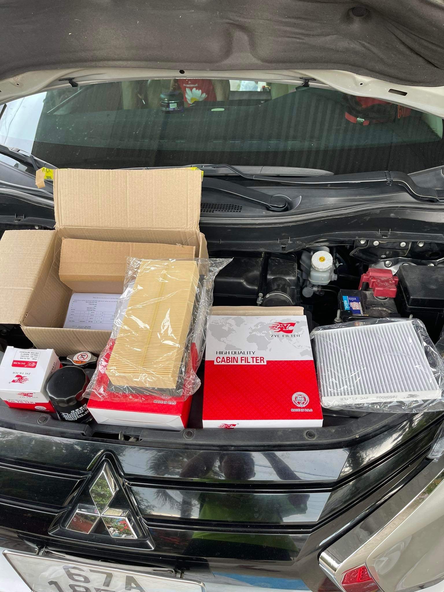Lọc nhớt Xpander, Attrage, Triton, Outlander, Pajero Sport