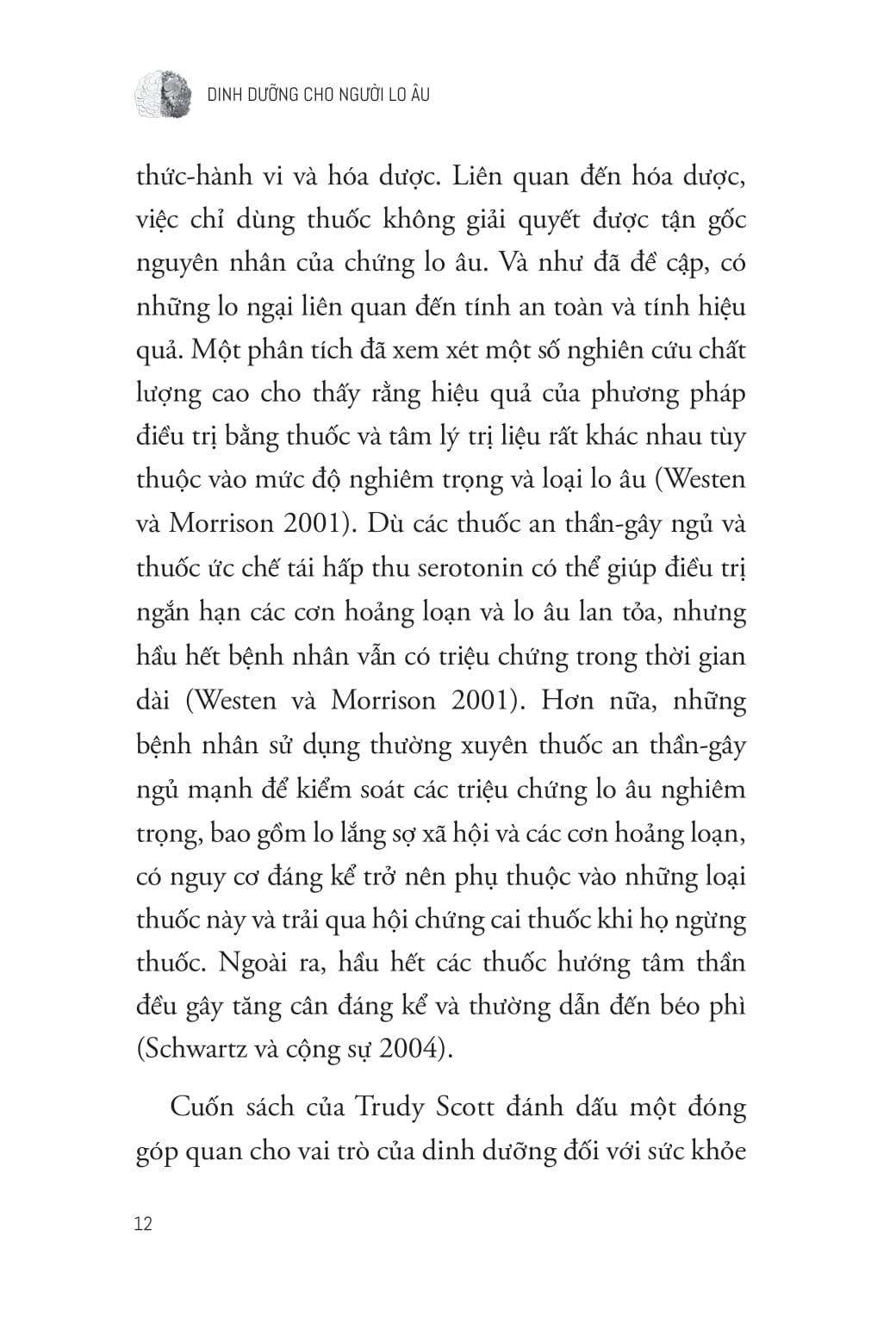 Sách - Dinh Dưỡng Cho Người Lo Âu