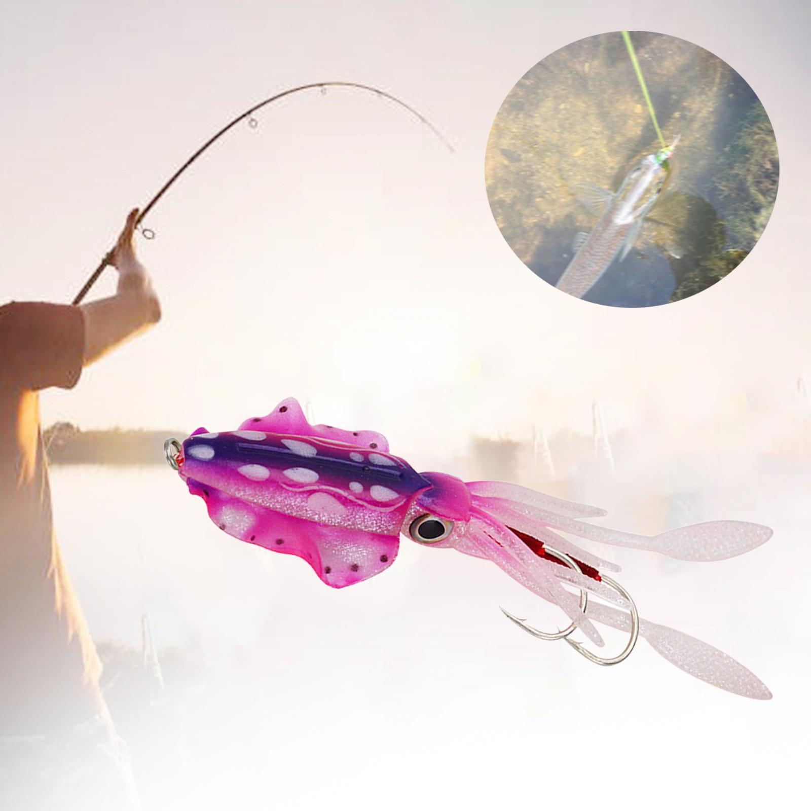 Lifelike Octopus Squid Skirt for Freshwater Saltwater