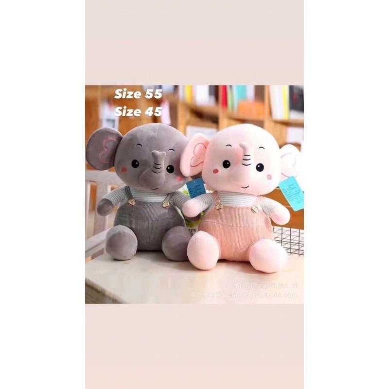Thú bông mẫu voi hàng nhập cao cấp size 55