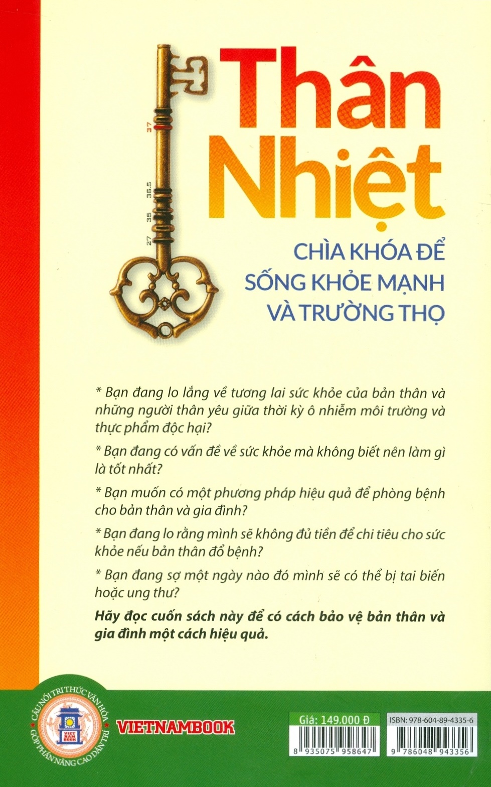 Thân Nhiệt Quyết Định Sinh Lão Bệnh Tử + Thân Nhiệt Chìa Khóa Để Sống Khỏe Mạnh Và Trường Thọ + Thân Nhiệt Năng Lượng Cốt Yếu Của Sự Sống