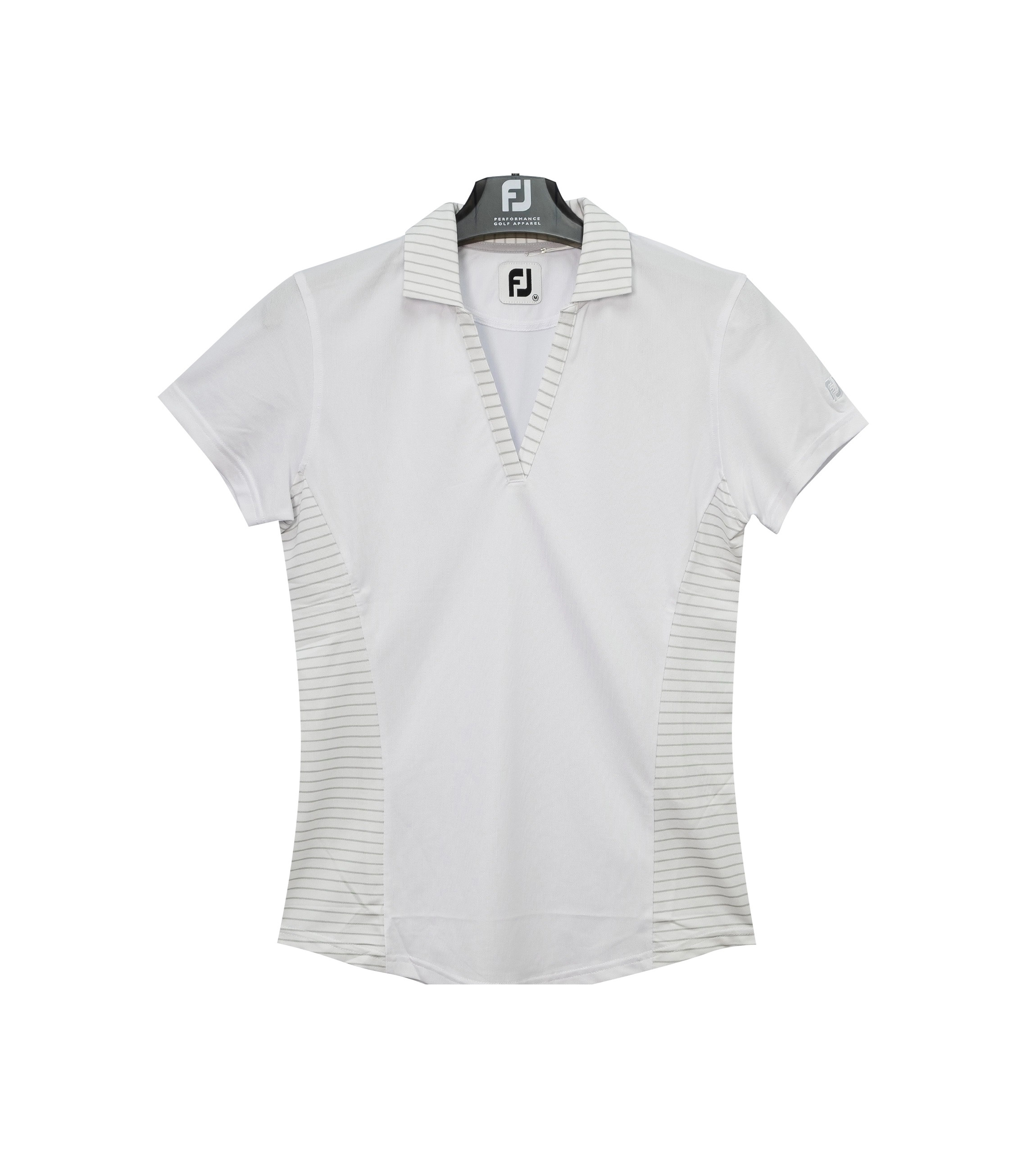 Polo Golf Nữ Footjoy FJ Women's Short Sleeve Open Placket Stretch Pique Shirt