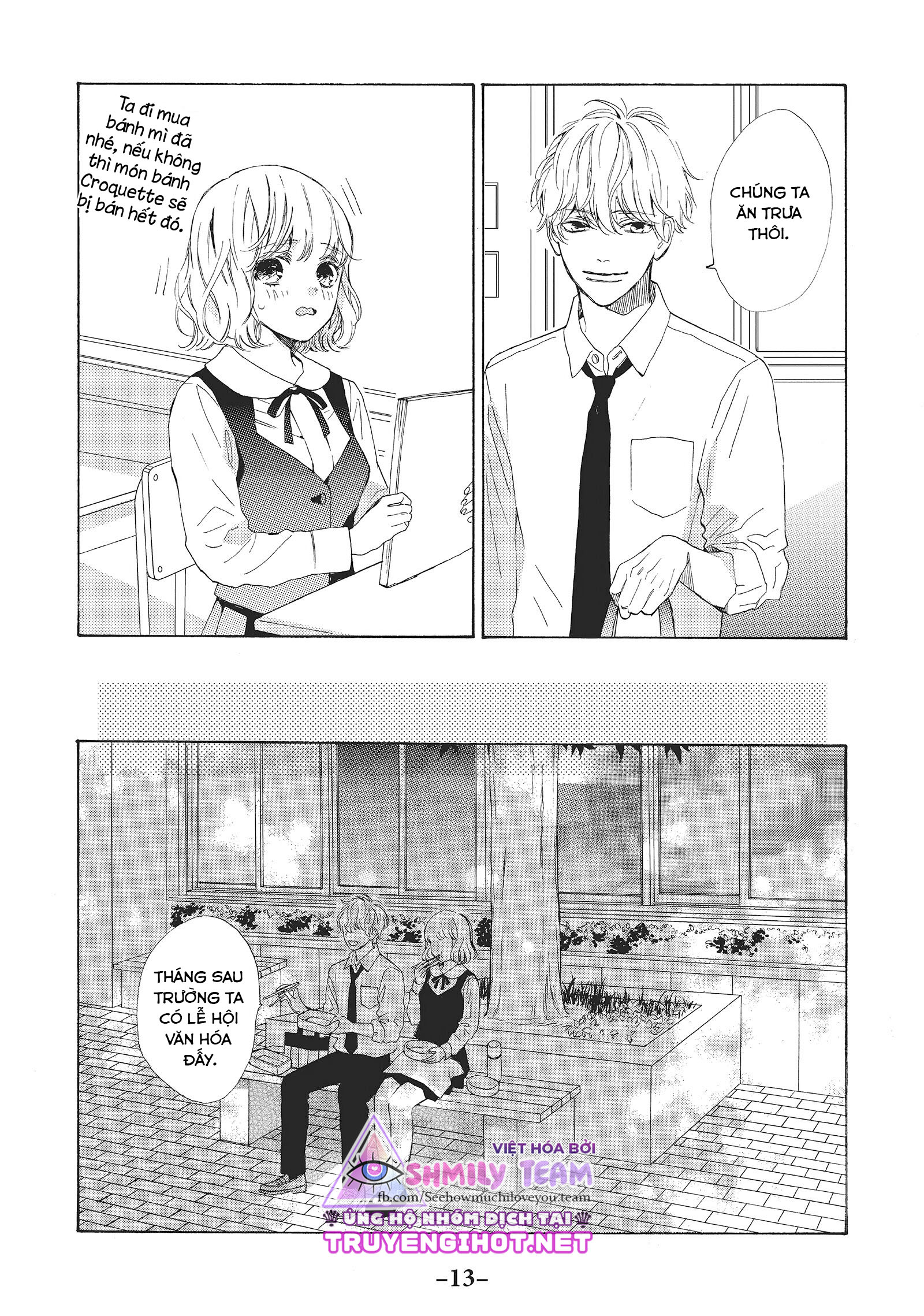 anh có thể hôn em mỗi ngày được không? chapter 9.1 13