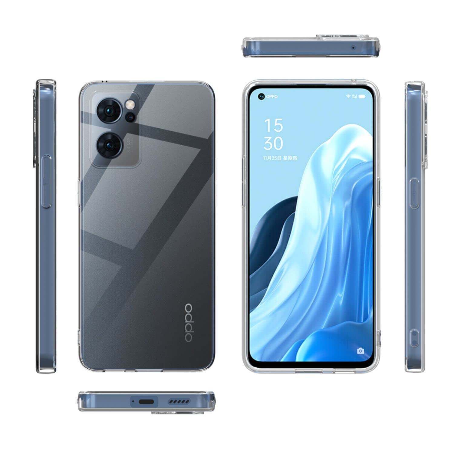 Ốp lưng silicon dẻo cho Oppo A96 4G hiệu Ultra Thin trong suốt mỏng 0.6mm độ trong tuyệt đối chống trầy xước - Hàng nhập khẩu