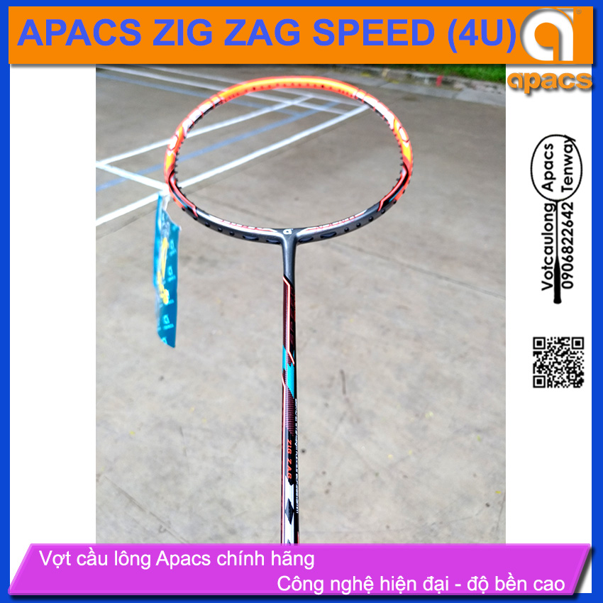 Vợt cầu lông Apacs Zig Zag Speed - 4U - Thao tác nhanh gọn dứt khoát