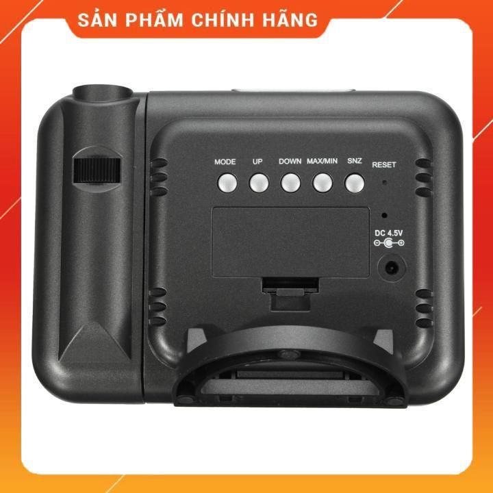 Đồng hồ báo thức kỹ thuật số với màu sắc màn hình đèn led chiếu đồng hồ bàn 206749