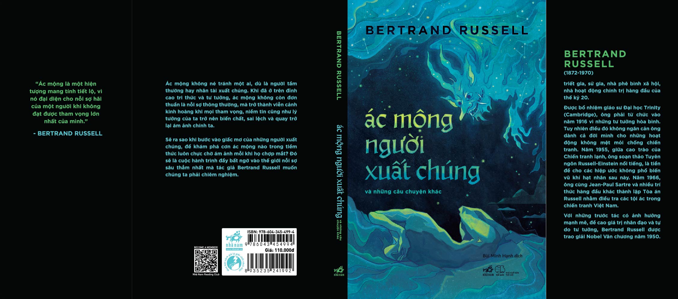 Sách - Ác mộng người xuất chúng và những câu chuyện khác (Bertrand Russell) (Nhã Nam Official)