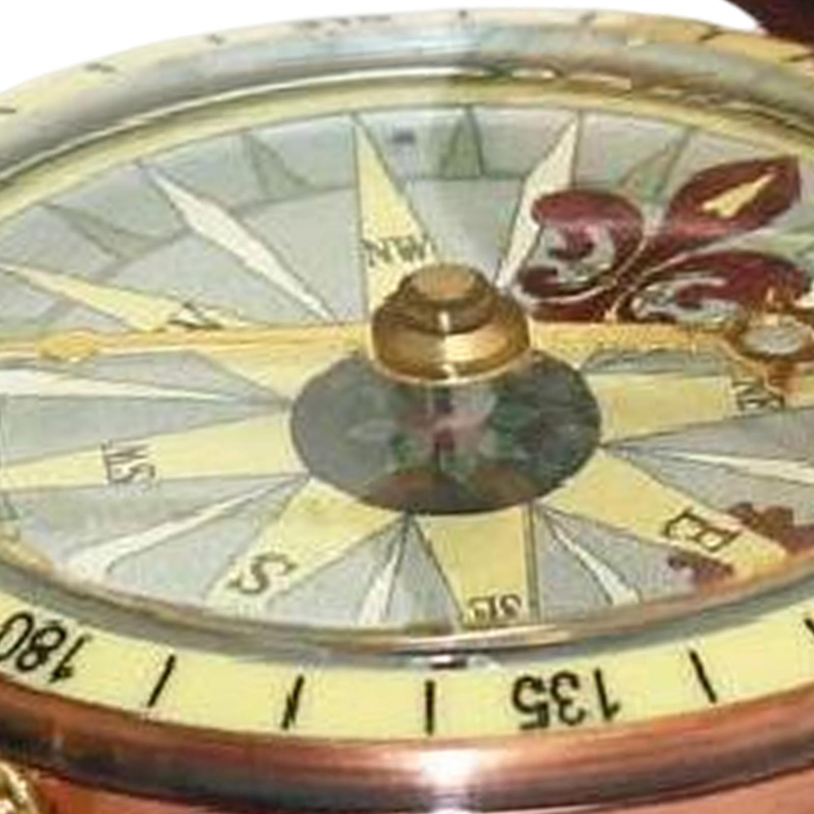 Classic Pocket Compass Clamshell Compass for Backpacking Hiking Camping