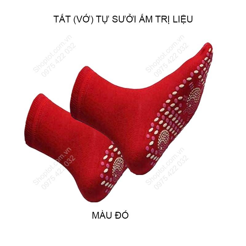 Tất - Vớ massage và tự sinh nhiệt sưởi ấm chân TSN01