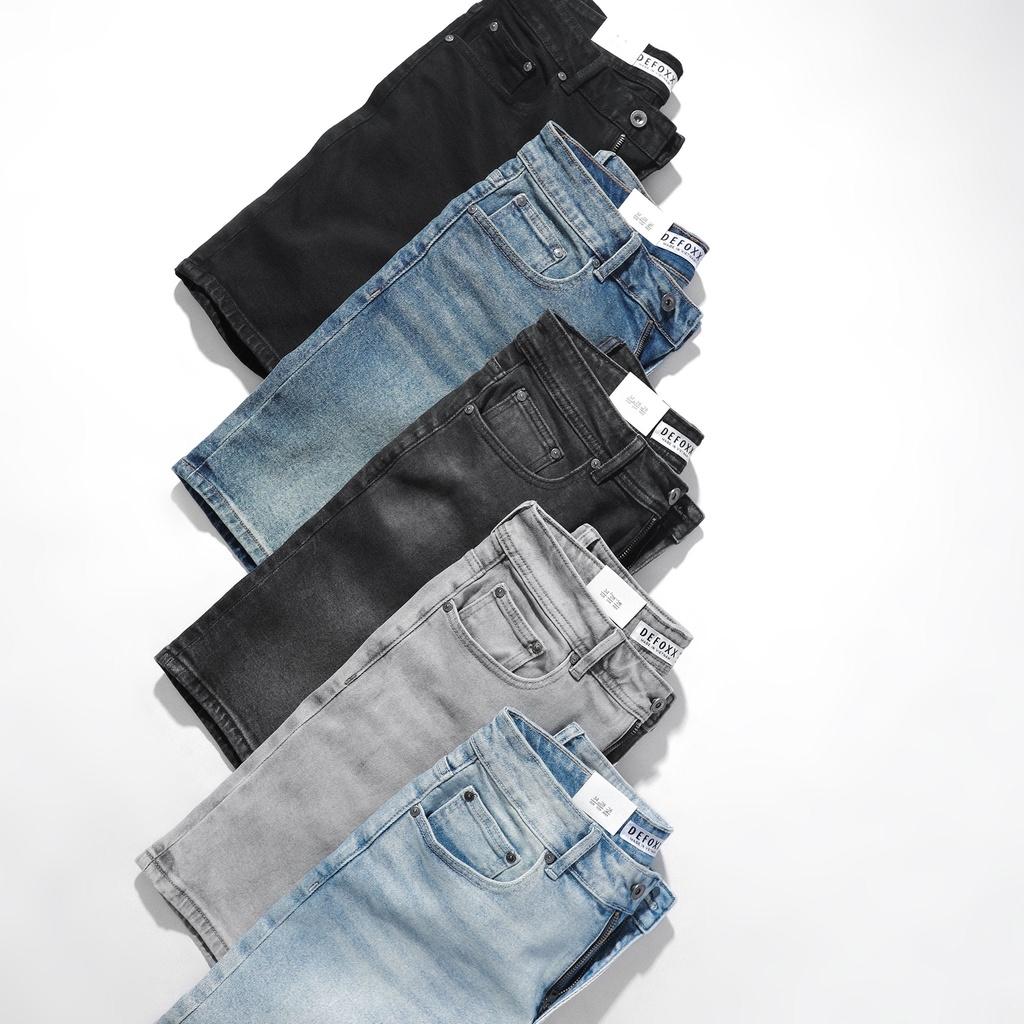 QUẦN SHORT JEAN nam trơn DF S23 chất liệu jean cao cấp co giãn bền màu SJDF | LASTORE MENSWEAR