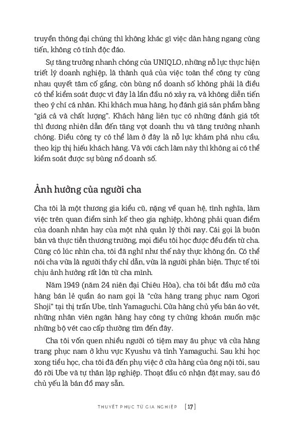 1 Thắng 9 Bại - Câu Chuyện Khởi Nghiệp Và Gây Dựng Thương Hiệu Của Ông Chủ UNIQLO - Tỷ Phú Giàu Nhất Nhật Bản