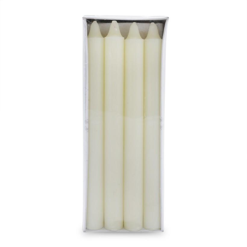 Hộp 12 cây nến thơm thẳng Quang Minh Candle NQM0031 25 cm (Kem)